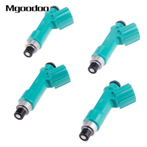 4Pcs Fuel Injectors 23250 28080 23209 28080 For Toyota Corolla Camry