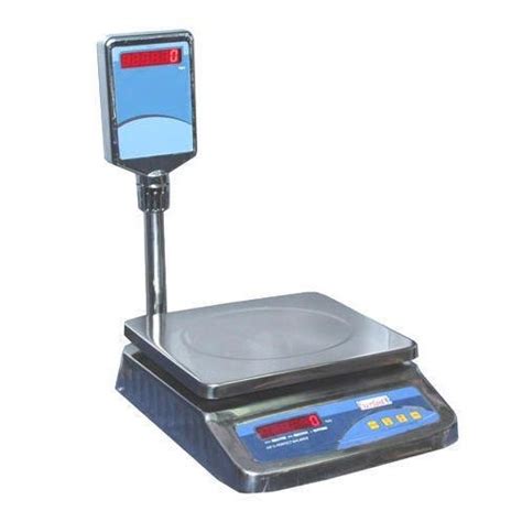 Stainless Steel Electronic Table Top Weighing Scale At Rs In Ahmedabad