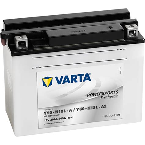 Varta Powersports Freshpack Y N L A Y N L A