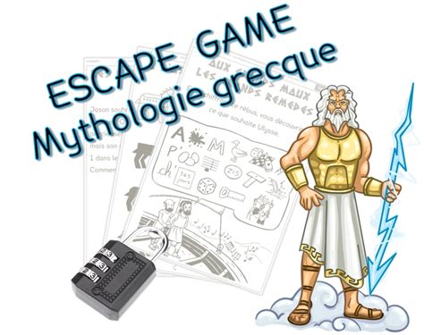 Escape Game Mythologie Grecque Lutin Bazar