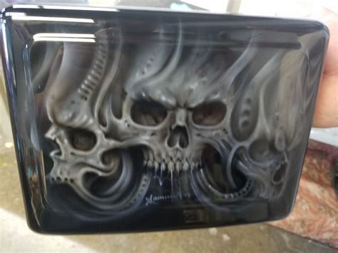 Airbrush skulls | Airbrush skull, Skull, Paint job