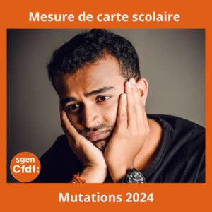 Mesure De Carte Scolaire 2d Mode D Emploi SGEN CFDT Pays De Loire