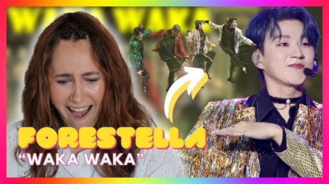 Forestella 포레스텔라 Waka Waka Mireia Estefano Reaction Video YouTube