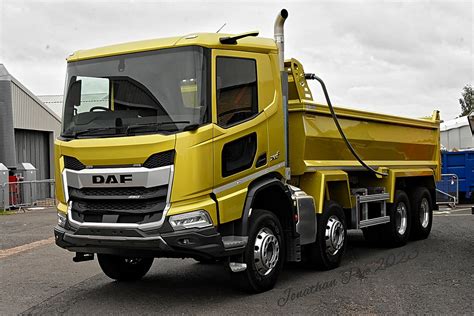 Demonstrator DAF DAF XDC 450 8x4 Tipper With Thompsons Bod Flickr