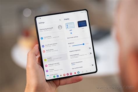 Samsung Galaxy Z Fold4 Review Lab Tests Display Battery Life