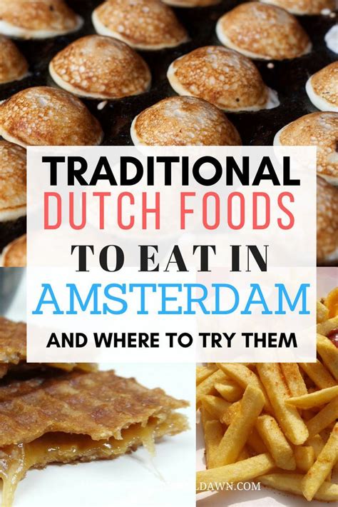 Traditional Dutch Foods To Try In Amsterdam