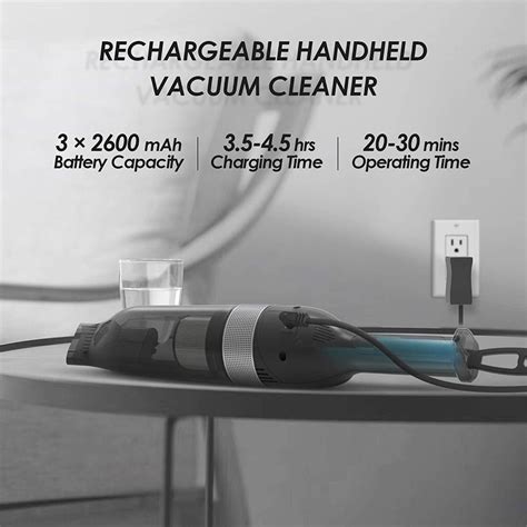 New Arrival Novete Handheld Vacuums Cordless Mini Powerful Compact