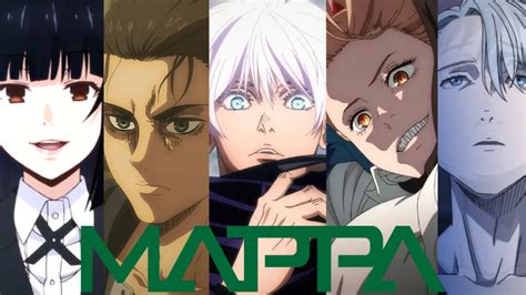 Mejores Animes De Mappa Studio Otakukan