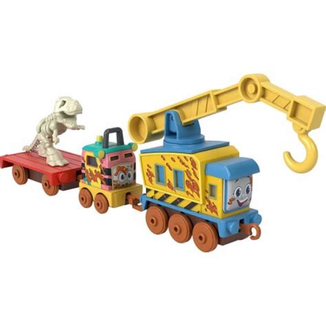 Fisher-Price Thomas & Friends Dino Fix Em Engine die-cast Push-Along ...