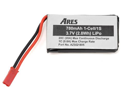 Ares S C Lipo Battery Pack V Mah Shadow Azsq