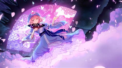 Yuyuko Saigyouji Touhou Project Live Wallpaper