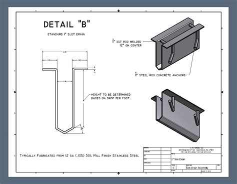 Trench Drain Design Standard - Best Drain Photos Primagem.Org