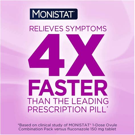 Monistat 7 Day Yeast Infection Treatment Cream With Disposable