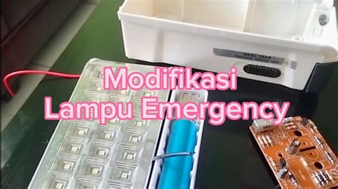 Modifikasi Lampu Emergency Youtube