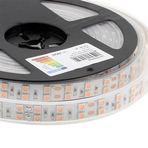 Tira LED SMD5050 DC24V 5m 120 Led M ROSA IP67 Rosa Magenta