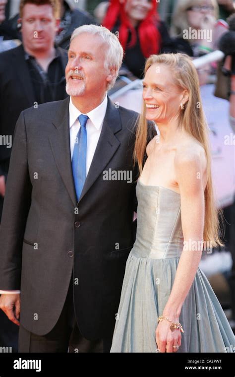 James Cameron And Suzy Amis Cameron Attend The Titanic 3d World