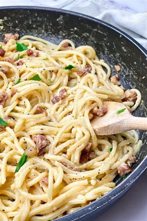 Spaghetti Carbonara Italienisches Originalrezept