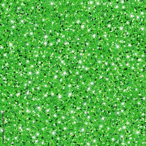 Green Glitter Pattern With Glowing Effect For Different Projects