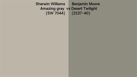 Sherwin Williams Amazing Gray Sw 7044 Vs Benjamin Moore Desert