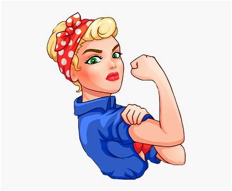 Strong Girls Clipart