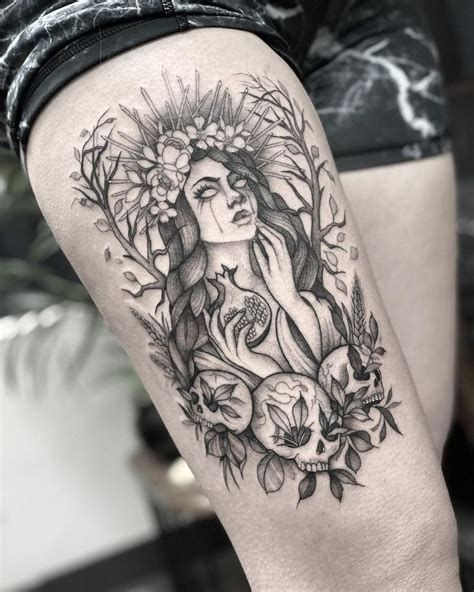 Persephone Tattoo Meanings Tattoo Ideas Tattoo Designs Tattoo