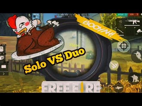 Di Tinggal Solo Vs Duo Ranked Booyahhhh Garena Free Fire Youtube