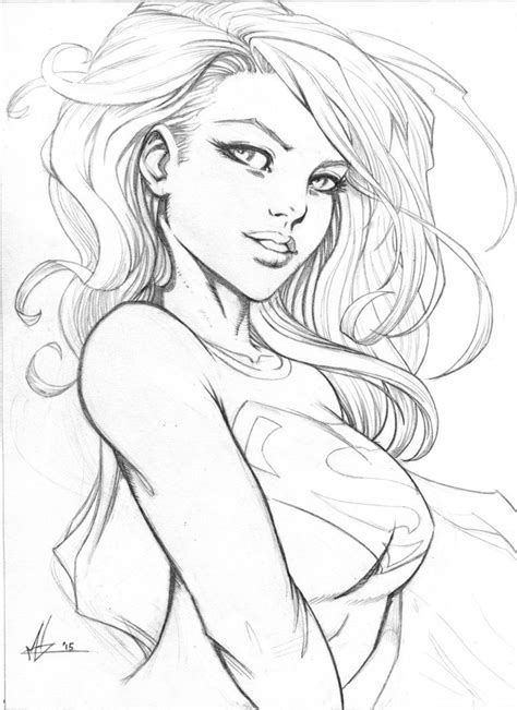 Kara Zor El Pencils By Marc F Huizinga Deviantart On Deviantart