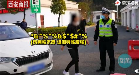 太猖狂！女司机超速被查后疯狂辱骂交警，竟威胁“让交警人头落地” 北晚新视觉