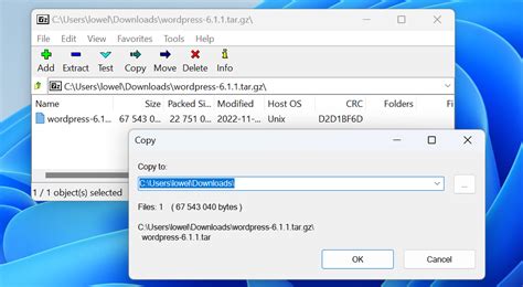 How To Unzip Or Extract Tar Gz Files On Windows