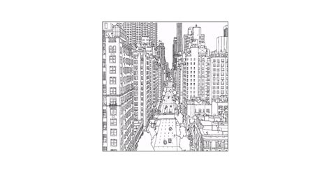 Get The Colouring Page New York City Free Printable Adult Colouring