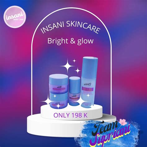 Jual Freee Gift Insani Skincare Glow Klinik Bpom Shopee Indonesia