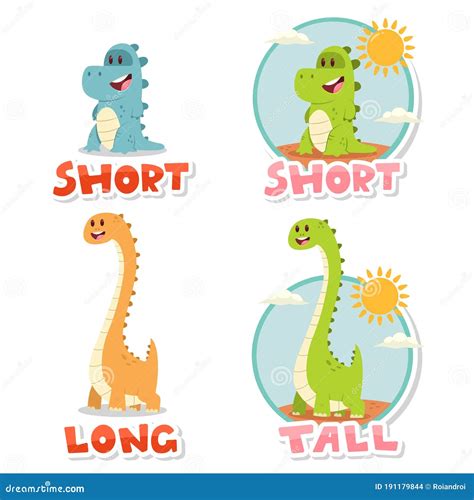 Long And Short Clipart