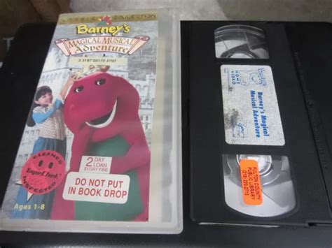 BARNEY BARNEYS Magical Musical Adventure VHS 1993 7 52 PicClick UK