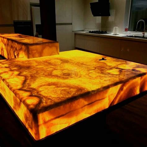 Honey Onyx Countertops Design Idea Onyx Countertops Countertop Design Countertops