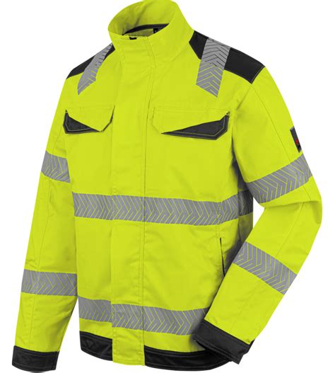 Veste de travail haute visibilité jaune fluo Würth MODYF