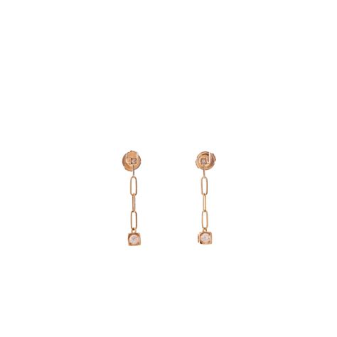 Bijoux Boucles D Oreilles Dinh Van Le Cube D Occasion Monogram Paris