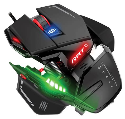 Mad Catz RAT 8 Ratón Óptico Gaming PC Amazon es Videojuegos