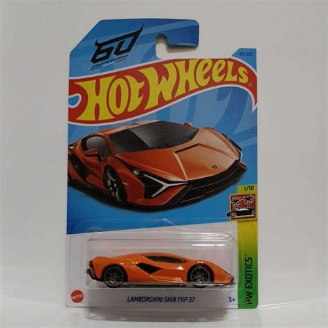 Hot Wheels Lamborghini Sian FKP 37 Shopee Malaysia