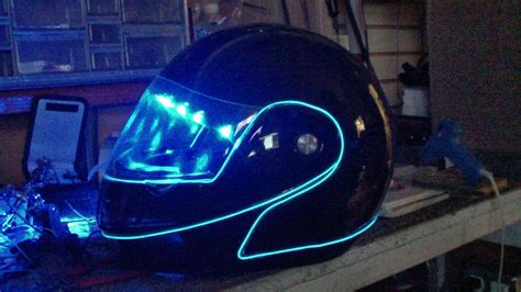 Tron Helmet! | Helmet design, Tron, Helmet