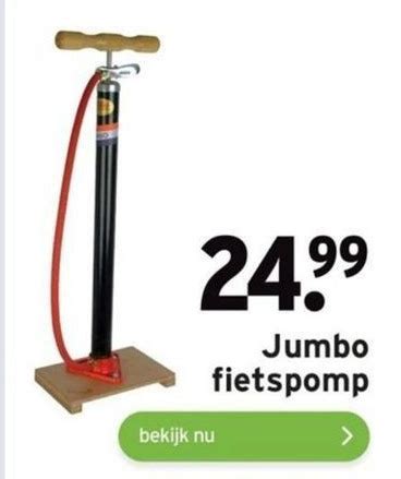 Jumbo Fietspomp Aanbieding Bij Gamma