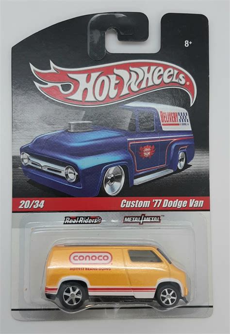 Hot Wheels Delivery Custom 77 Dodge Van Francisco Garage