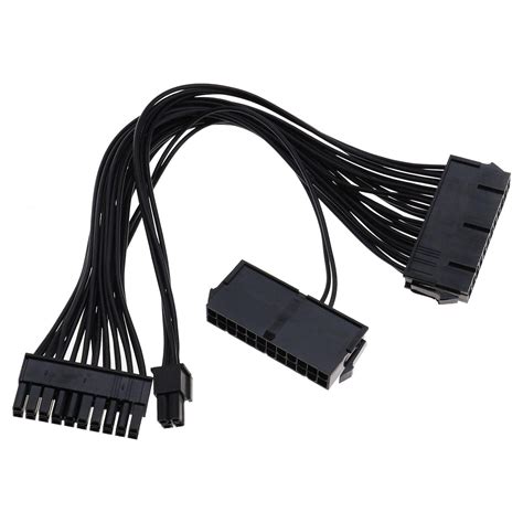 EMSea Dual PSU 24 Pin ATX Motherboard Adapter Cable 20 4 Pin Dual PSU