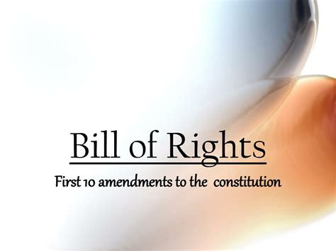 Ppt Bill Of Rights Powerpoint Presentation Free Download Id1019215