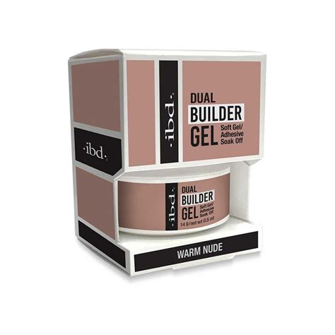 Nutirpinamas Gelis IBD Dual Builder Gel 14g Warm Nude Nagavita