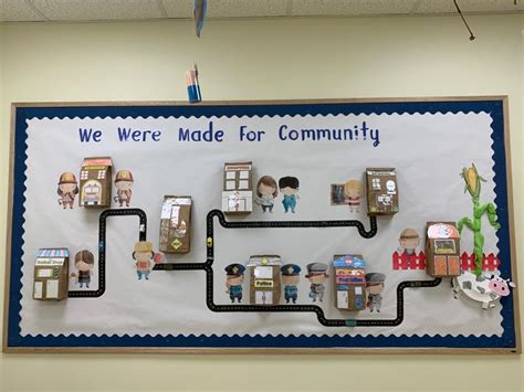 Jos Theme Board Community Helpers Preschool Crafts Community