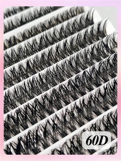 Asiteo 60D 200Pcs D Curl Individual Lashes Fluffy Wispy Fluffy And Soft