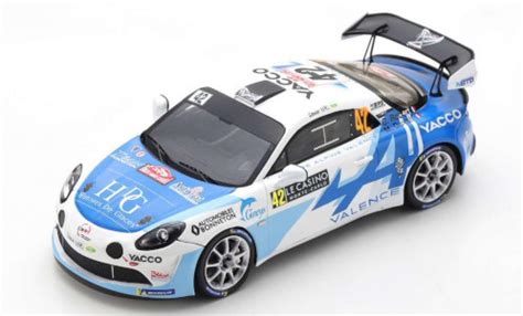 Miniature Alpine A Spark Rally Rgt No Team Bonneton Rallye