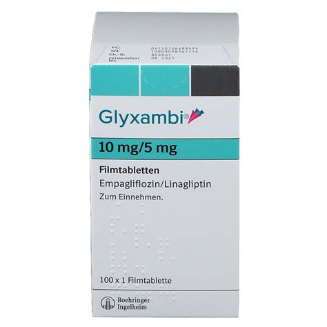 Glyxambi 10 Mg 5 Mg 100 St Mit Dem E Rezept Kaufen Shop Apotheke