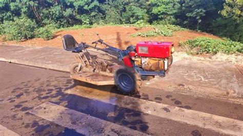 Homem Fica Ferido Ao Ser Atingido Por Cortador De Gramas No Cataratas