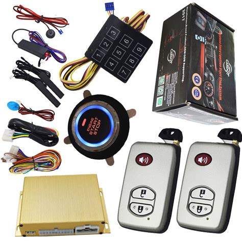 Passive Keyless Entry Pke Remote Start Stop Engine Smart Key